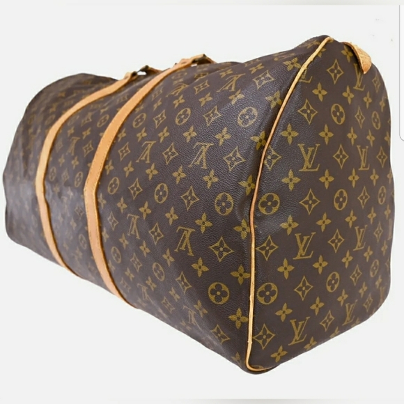 🌬LOUIS VUITTON Keepall 60 Travel Hand Bag Monogra - Picture 4 of 16